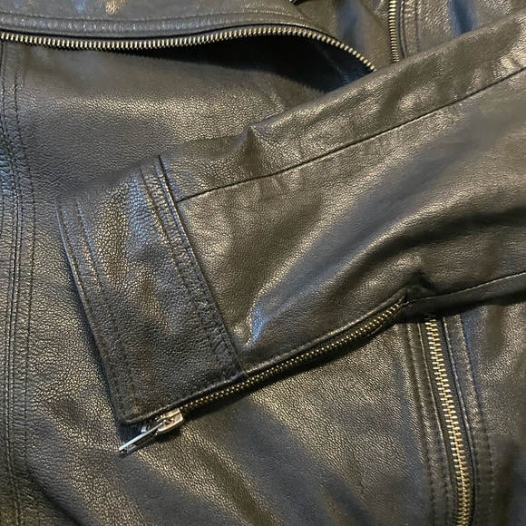 INC leather jacket - Picture 7 of 8